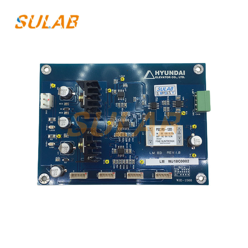 Hyundai Elevator Lift PCB Board LM BD REV 1.0 WJ18C0002