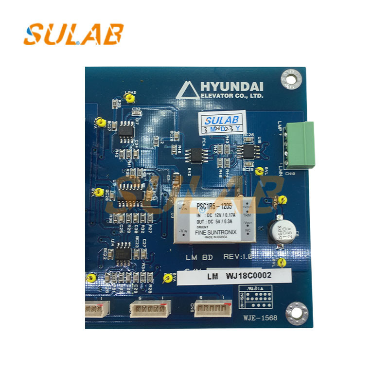Hyundai Elevator Lift PCB Board LM BD REV 1.0 WJ18C0002