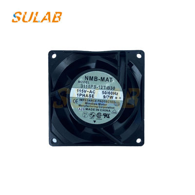 Fan chłodzący osiowy NMB Mat 3115ps/FS-12T-B30 Fan części zamiennych windy