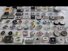 Przycisk do windy z alfabetem Braille'a Przycisk do windy wysokiej jakości ze stali nierdzewnej P366060B112G11L922