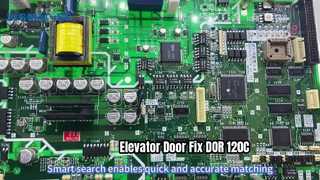 Naprawa sterownika drzwi windy Mitsubishi DOR120C GPS-III