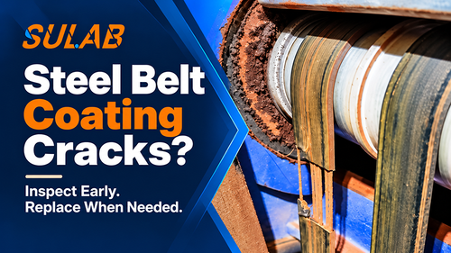 Najnowsze wiadomości firmy o Elevator Steel Belt Coating Cracks: Causes, Inspection Steps and How to Choose the Correct Replacement Belt