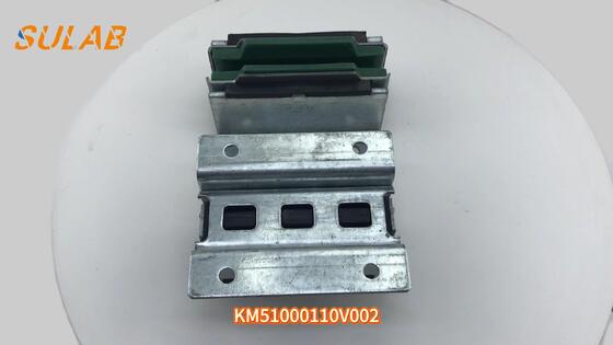 Kone Elevator Sliding Guide Shoe with Low-Friction Polymer Liner and Zinc-Plated Steel Frame for 9 mm/10 mm/16 mm Rails