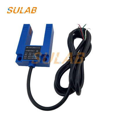 U-type Elevator Leveling Sensor Photoelectric Switch with PNP NPN Dual Output DC24V for Floor Position Detection