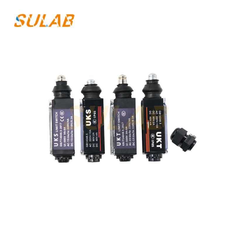 UKS Series Elevator Door Limit Switch with IP67 Waterproof Protection ISO9001 Certified AC 220V / DC 110V Rated