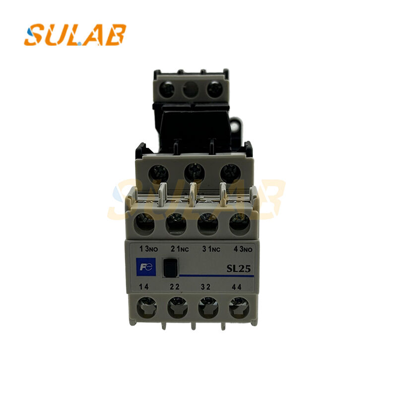 Fuji Elevator Silent AC DC Contactor SL25 with 25A Rated Current for Silent Operation and AC DC Compatibility