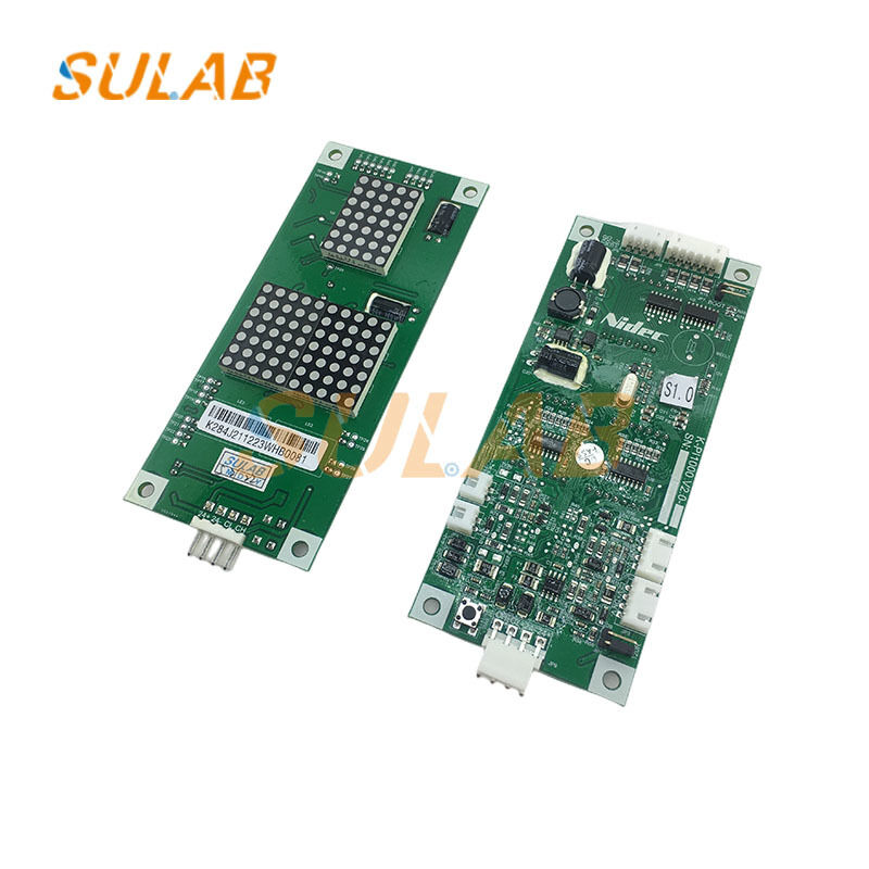 Original Sulab Elevator COP Display Board K-PI1000 V2.0 with RS-485 Bus Communication and DC24V Power Supply IP30 Protection
