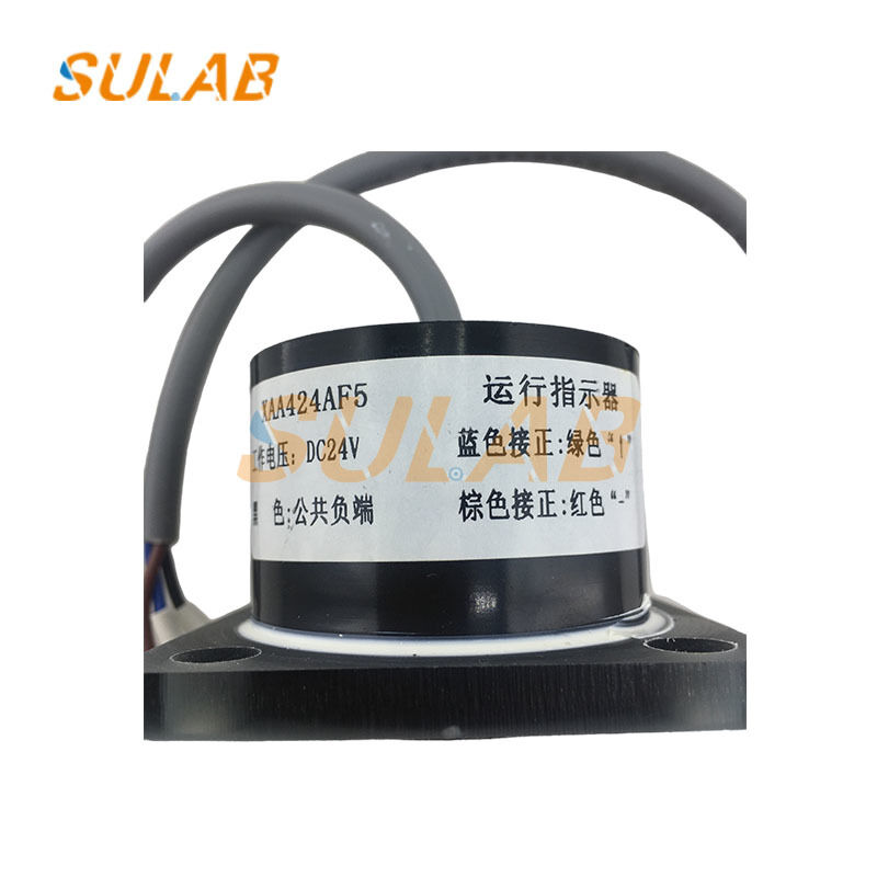 OTIS Original XAA424AF5 Escalator Running Indicator with 24 VDC Red/Green Bicolor Passenger Signal and UV-Stable Polycarbonate Lens