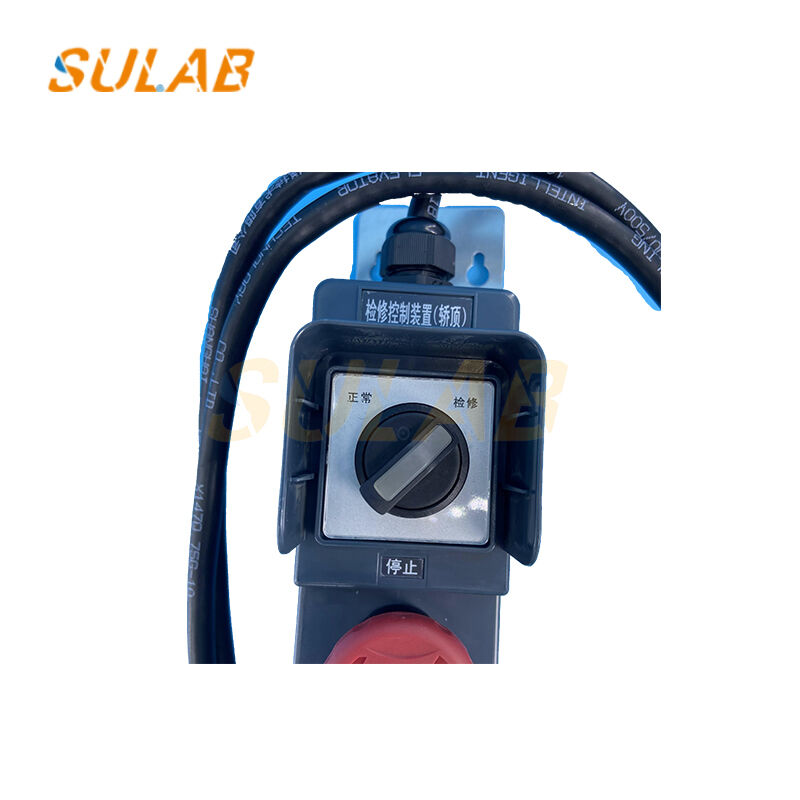 Genuine OEM Mitsubishi Elevator Inspection Box with Car Top Mounting Design and Complete Control Functions