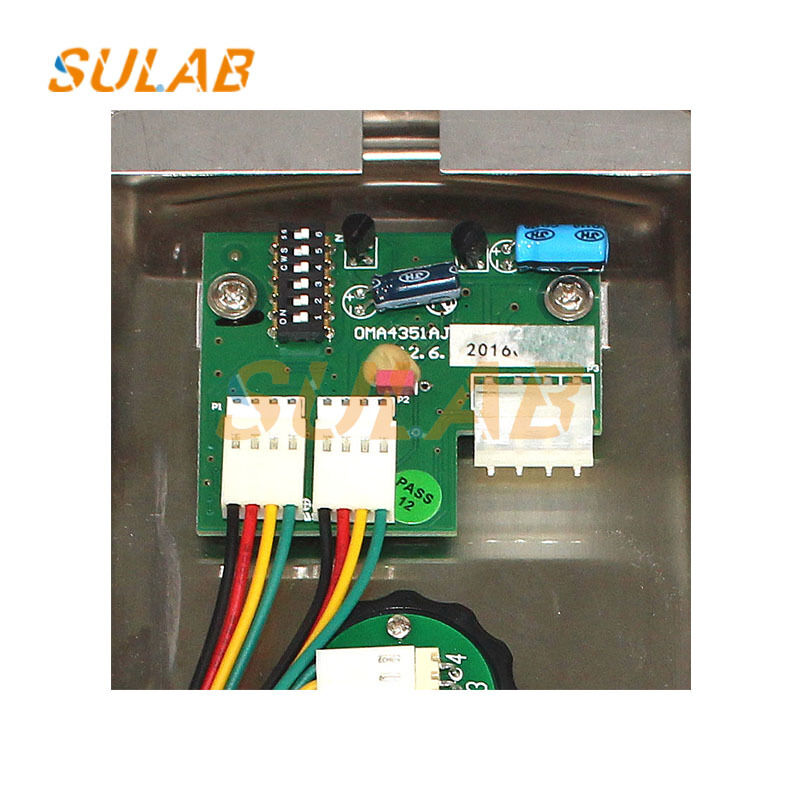 OTIS Elevator Hall Call Station with LED Display Push Buttons and Flame-Retardant ABS for Floor Call Control