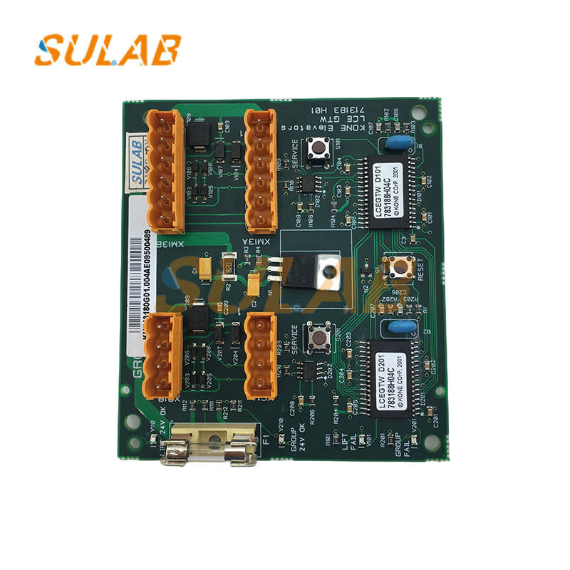 KONE LCEGTW Elevator Group Control PCB Board for Dual Lift Sync & Fast CAN Bus Transfer with Industrial-Grade Components KM713180G01