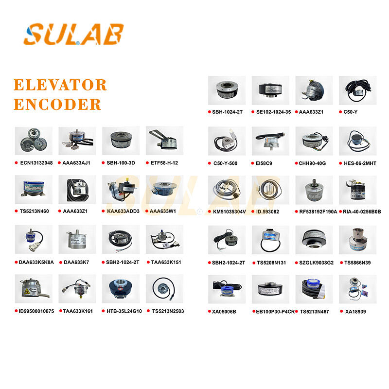 Tamagawa TS5246N167 Hollow Shaft Rotary Encoder with 8192 Pulses Per Revolution and DC 5V Power Supply for Elevator PMSM Traction Motor