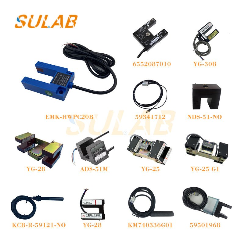 U-type Elevator Leveling Sensor Photoelectric Switch with PNP NPN Dual Output DC24V for Floor Position Detection