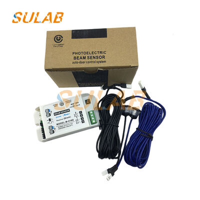 Oryginalny fotokomórkowy czujnik bezpieczeństwa na podczerwień M-218D do windy z przełącznikiem pojedynczej/podwójnej wiązki i systemem antyzgnieceniowym sterowanym mikrokomputerem