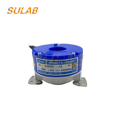 Tamagawa Encoder TS5246N473 z wyjściem 8192P/R High Resolution Line Driver i φ60mm Flange Design for Elevators