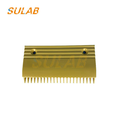 22-zębna płytka grzebienia ruchomego ruchu klatkowego z tworzywem inżynieryjnym o wysokiej wytrzymałości dla płynnego przejścia i zgodności z normą EN 115-1