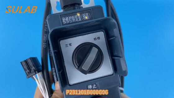 Oryginalny OEM Mitsubishi Elevator Inspection Box z konstrukcją montażu na górze samochodu i kompletnymi funkcjami sterowania