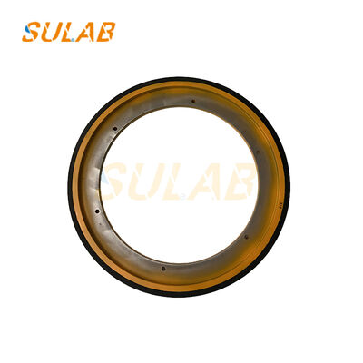 Otis 587 mm średnica koło tarcia odporne na zużycie antypoślizgowe koło podnośnikowe koło napędowe dla części zamiennych ruchomych schodów